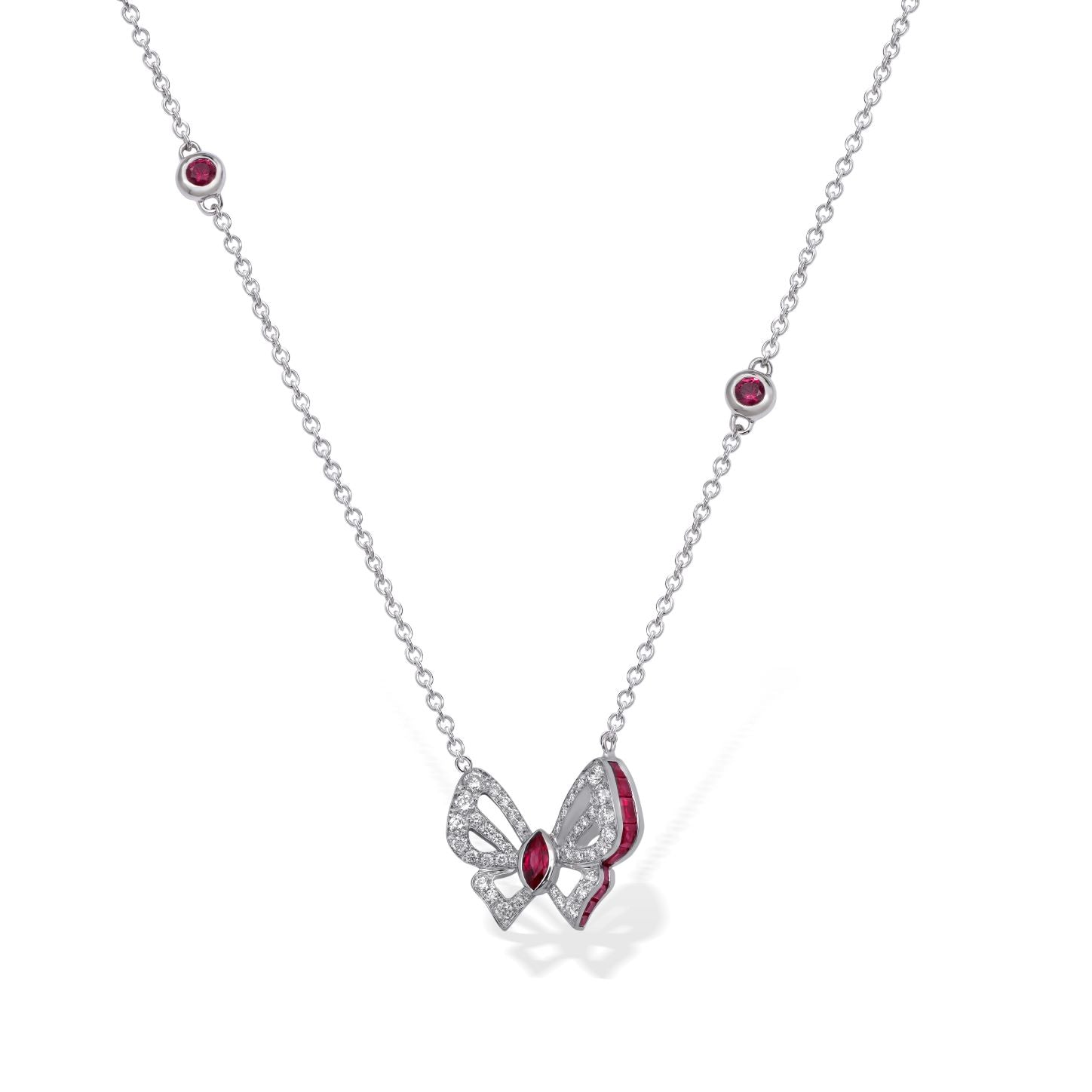 MEET CUTE Ruby Necklace