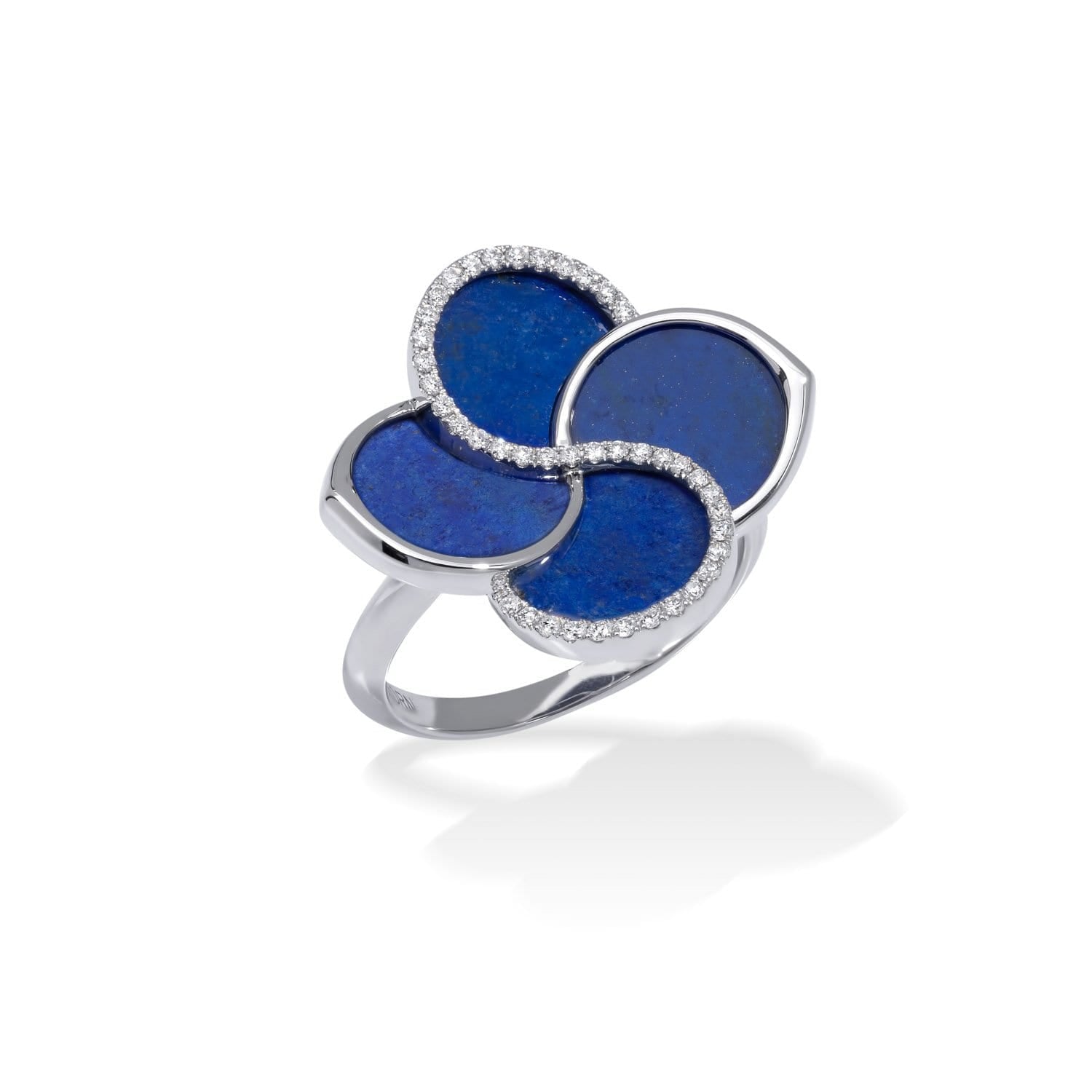 FLUMINA Ring with Lapis Lazuli