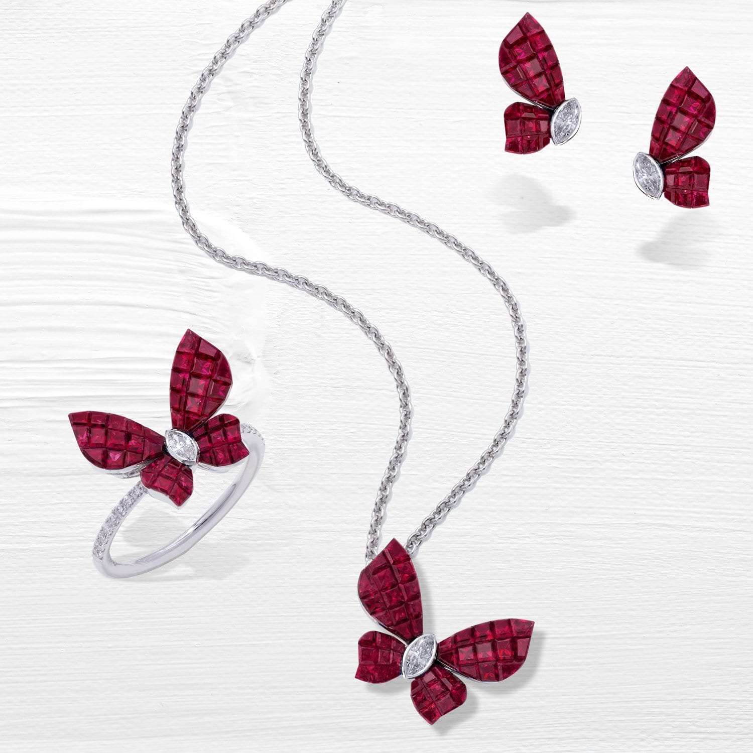 MADEMOISELLE B., Ruby Pendant